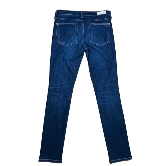 AG-ED Denim The Prima Cigarette Leg Midrise Distressed Jeans Sz 26R - Picture 2 of 14